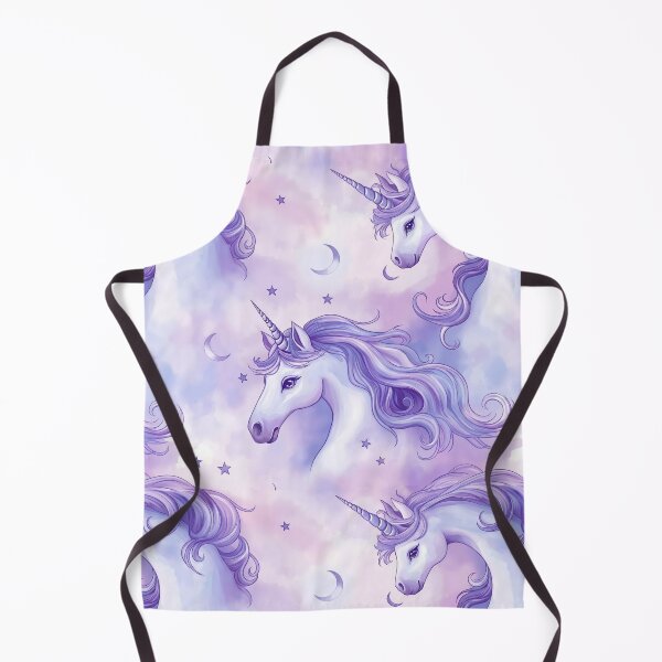 Item preview, Pastel Unicorn Dreamscape Pattern designed and sold by MegaNovaArt.