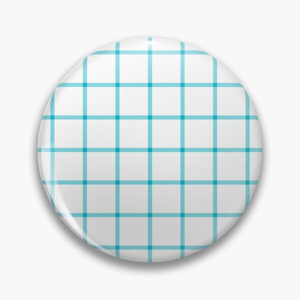 Item preview, White And Cyan Mini Gingham Pattern designed and sold by pattern-archive.