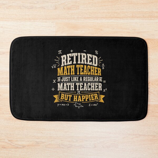 Item preview, Retired Math Teacher  designed and sold by zoes-ink.