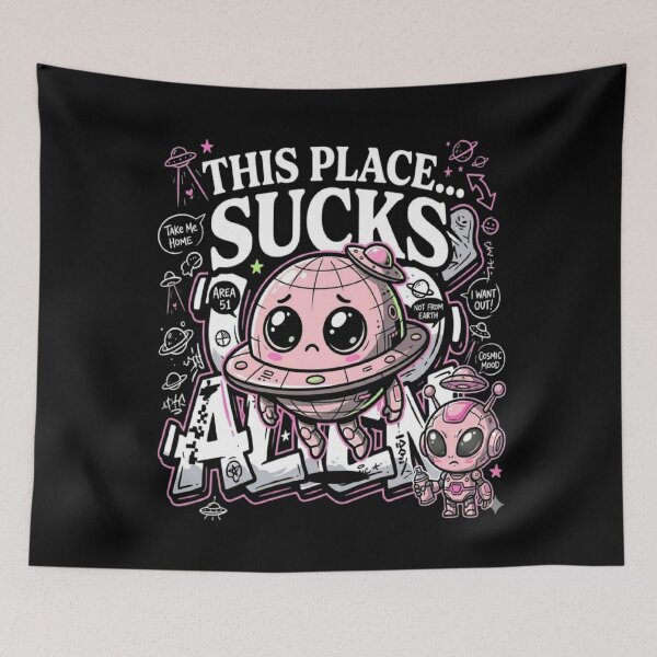 Item preview, RESIDENT ALIEN designed and sold by ALL ART .