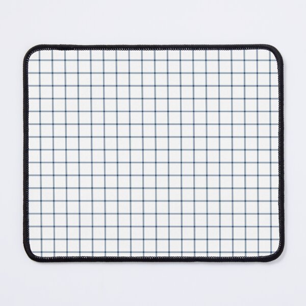 Item preview, White And Denim Mini Gingham Pattern designed and sold by pattern-archive.