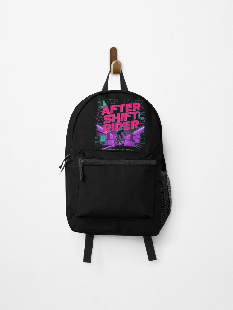 Thumbnail 1 of 3, Backpack, After Shift Rider designed and sold by GemiGarp.