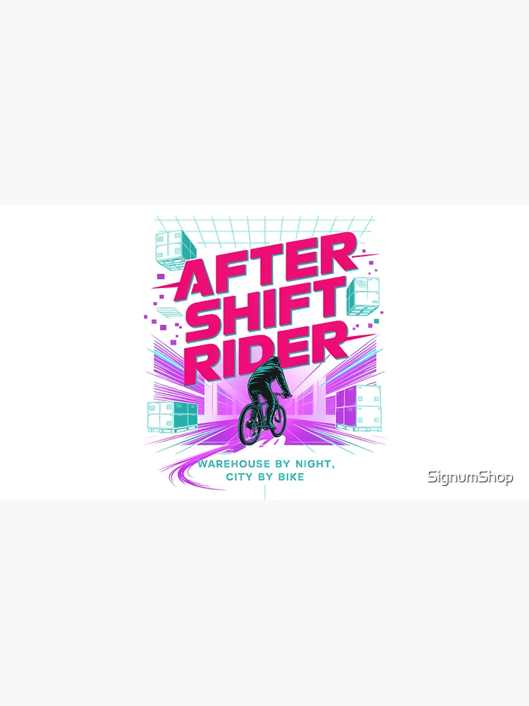 Thumbnail 3 of 3, Cap, After Shift Rider designed and sold by SignumShop.