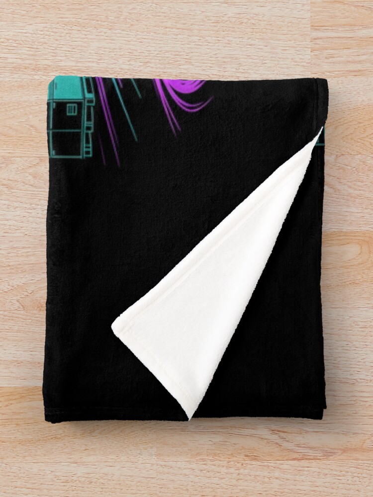Thumbnail 3 of 6, Throw Blanket, After Shift Rider designed and sold by GemiGarp.
