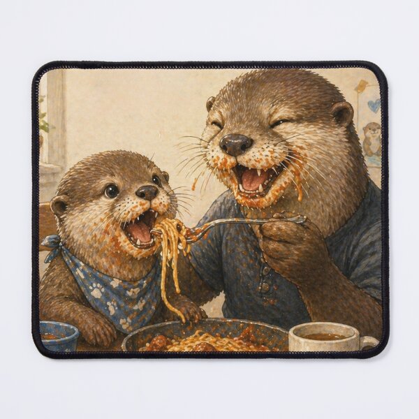 Item preview, Funny Father Otter Pasta Moment designed and sold by inspired-works.