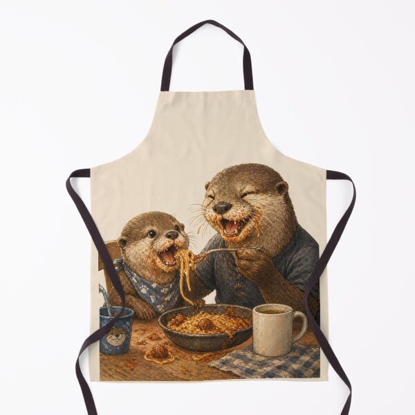 Item preview, Funny Father Otter Pasta Moment designed and sold by inspired-works.