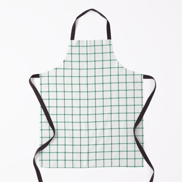 Item preview, White And Green Mini Gingham Pattern designed and sold by pattern-archive.