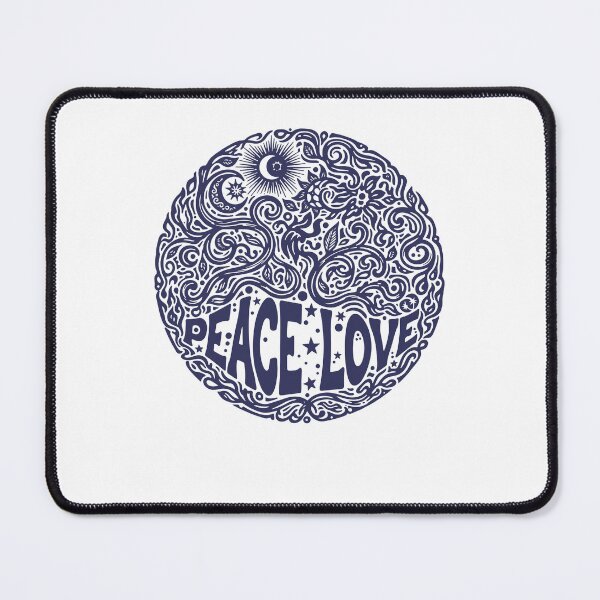 Item preview, Hippie Music Trippy Peace Love Rave Goa Trance designed and sold by LuminOrb.