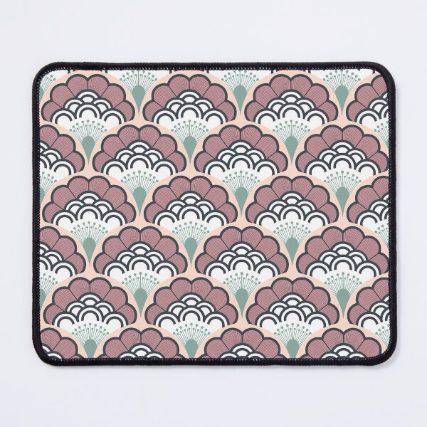 Item preview, Retro Japandi Bloom pink designed and sold by Ama Zuan-Zumi.