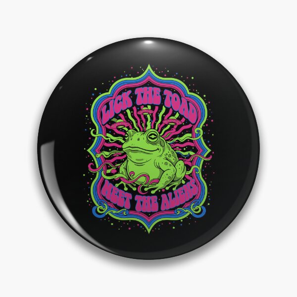 Item preview, trippy music festival Lick The Toad Meet The designed and sold by LuminOrb.