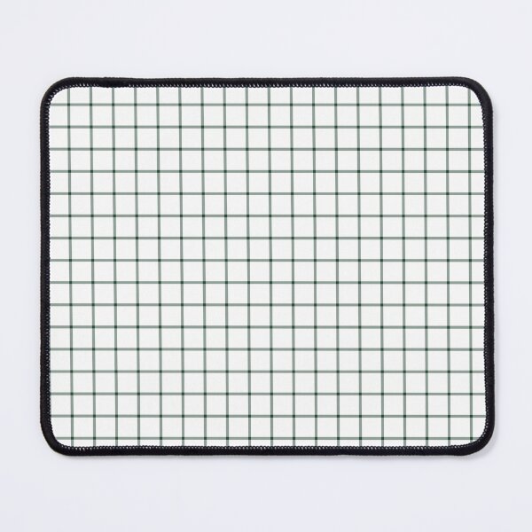 Item preview, White And Forest Green Mini Gingham Pattern designed and sold by pattern-archive.