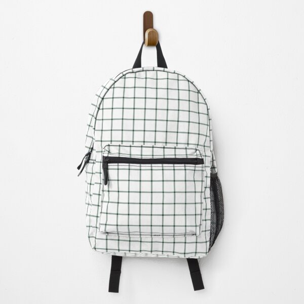 Item preview, White And Forest Green Mini Gingham Pattern designed and sold by pattern-archive.