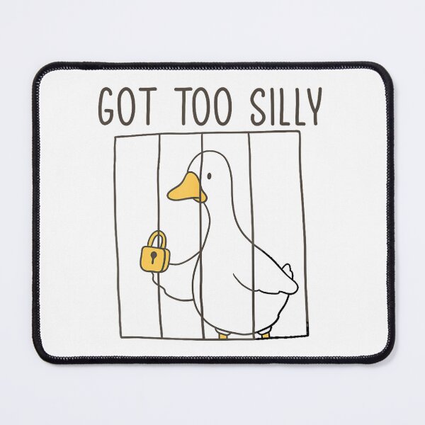 Item preview, funny goose prison meme got too silly goose  designed and sold by mariazin.