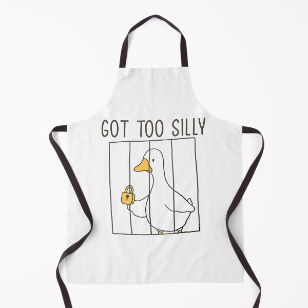 Item preview, funny goose prison meme got too silly goose designed and sold by mariazin.
