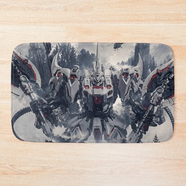 Item preview, Gundam Siege Requiem – Heavy Assault Mecha War Machine Anime Art designed and sold by Dyan4.