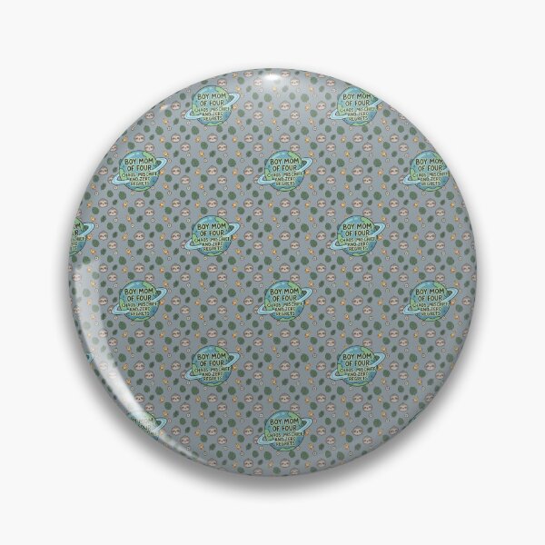 Item preview, Boy Mom of 4 Cute Sloth Space Planet Pattern designed and sold by Itsheartshop.