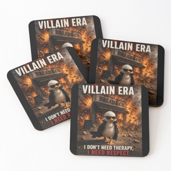 Item preview, Villain Era Duck Funny I Need Respect Attitude Humor Gift designed and sold by irfanshikh.