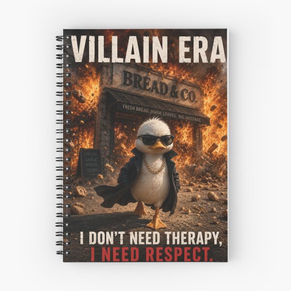 Item preview, Villain Era Duck Funny I Need Respect Attitude Humor Gift designed and sold by irfanshikh.