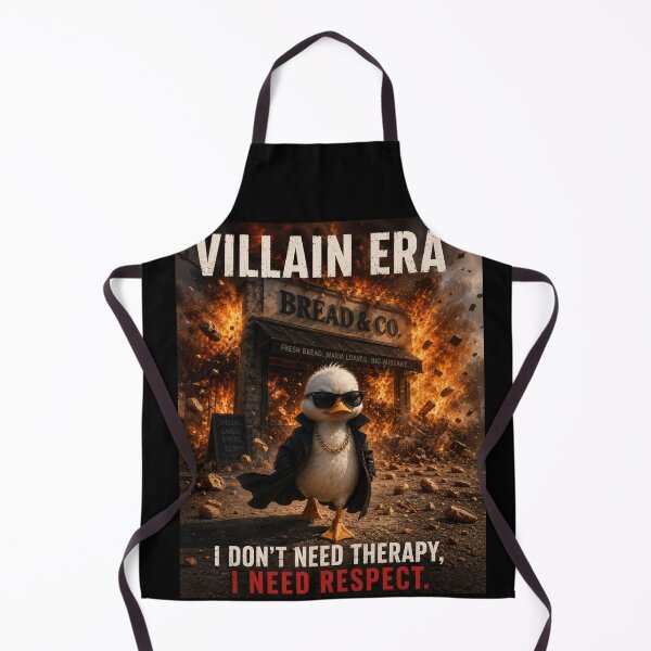 Item preview, Villain Era Duck Funny I Need Respect Attitude Humor Gift designed and sold by irfanshikh.