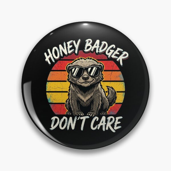 Item preview, Honey Badger Don't Care designed and sold by dudelinart.