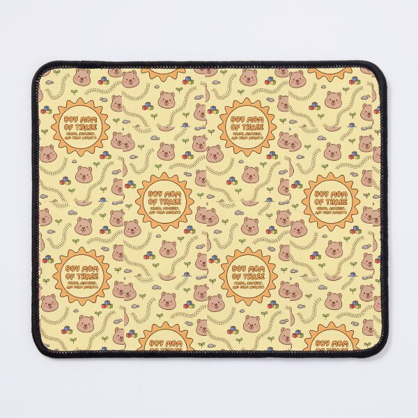 Item preview, Boy Mom of 3 Cute Quokka Pattern designed and sold by Itsheartshop.
