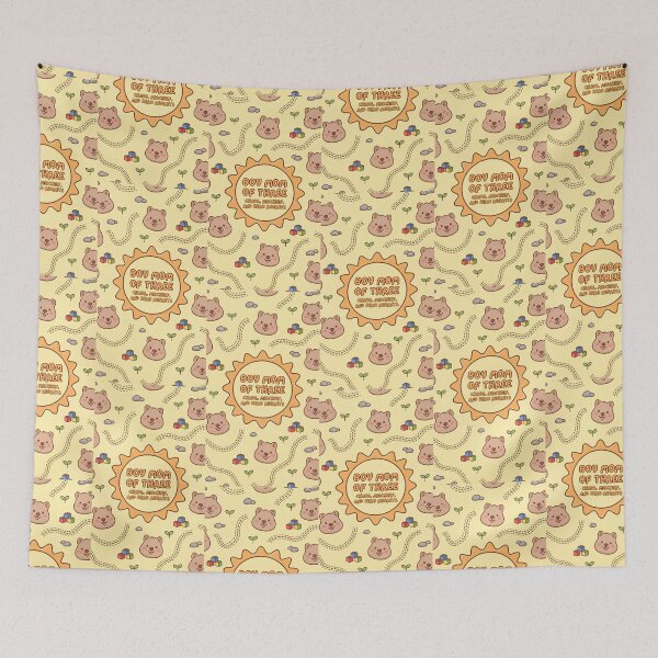 Item preview, Boy Mom of 3 Cute Quokka Pattern designed and sold by Itsheartshop.
