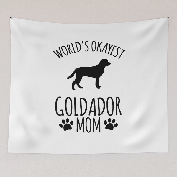 Item preview, Worlds Okayest Goldador Mom - Dog Mom designed and sold by kindxinn.