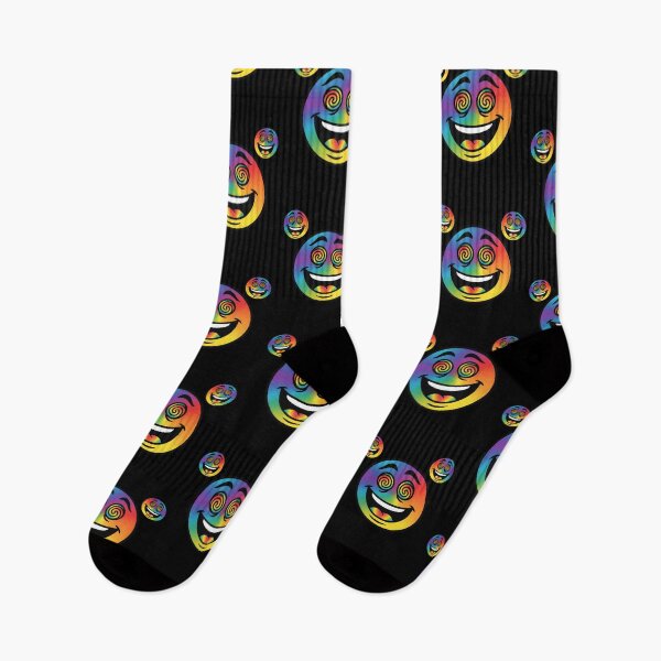 Aperçu de l'œuvre Musique hippie, champignons psychédéliques, tie-dye, rave, Goa créée et vendue par LuminOrb.