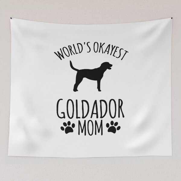 Item preview, Worlds Okayest Goldador Mom - Dog Mom designed and sold by kindxinn.