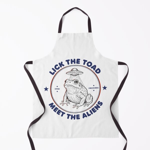 Item preview, Trippy goa Trance Lick The Toad Meet The Aliens designed and sold by LuminOrb.