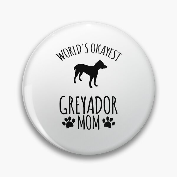 Item preview, Worlds Okayest Greyador Mom - Dog Mom designed and sold by kindxinn.