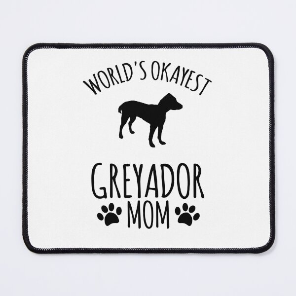 Item preview, Worlds Okayest Greyador Mom - Dog Mom designed and sold by kindxinn.