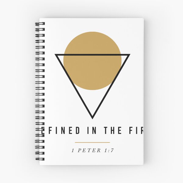 Item preview, Refined in the Fire – 1 Peter 1:7 Faith Design designed and sold by Inspirahawke.