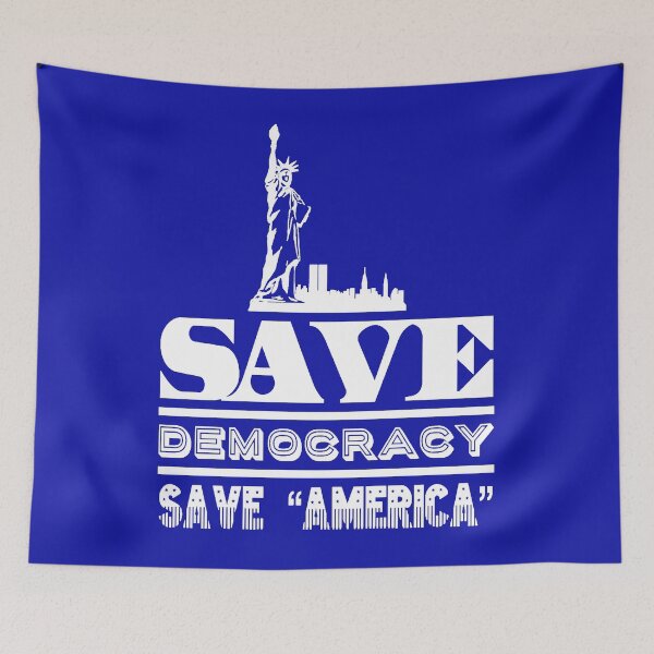 Item preview, save democracy save america designed and sold by Trend_Nest.