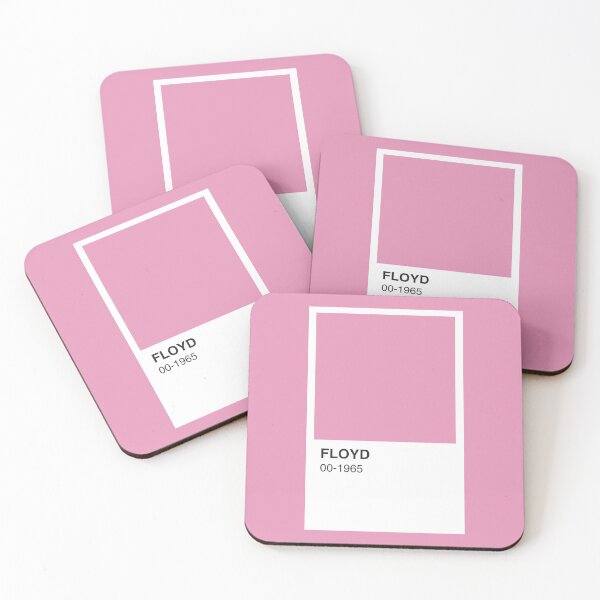 Item preview, Floyd Artist Pink Colour Swatch - Pink Border designed and sold by The Colourful Game.