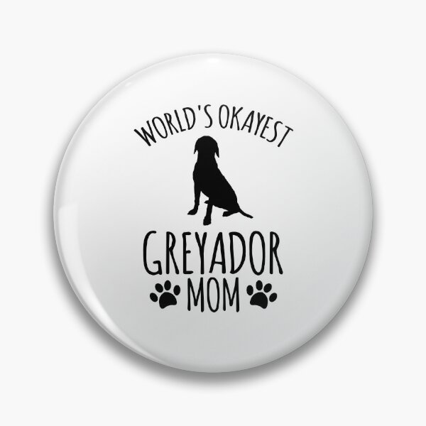 Item preview, Worlds Okayest Greyador Mom - Dog Mom designed and sold by kindxinn.