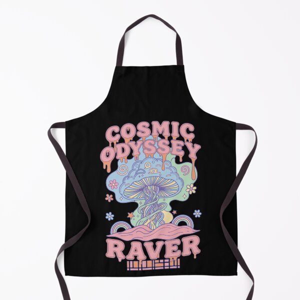 Item preview, Cosmic Odyssey Raver Hippie Music Trippy Mushroom designed and sold by LuminOrb.