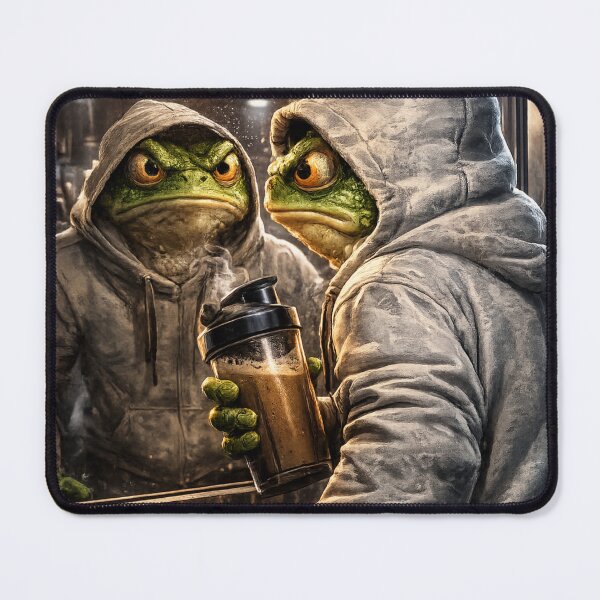Item preview, 5AM Gym Frog Hoodie Funny Fitness Workout Humor Art Gift designed and sold by irfanshikh.