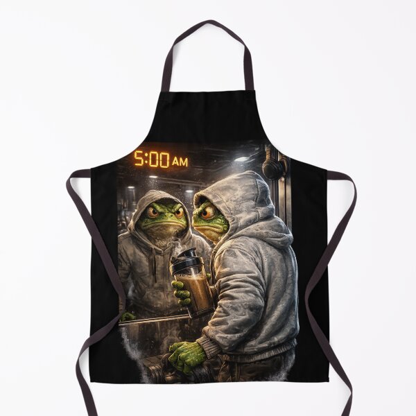 Item preview, 5AM Gym Frog Hoodie Funny Fitness Workout Humor Art Gift designed and sold by irfanshikh.