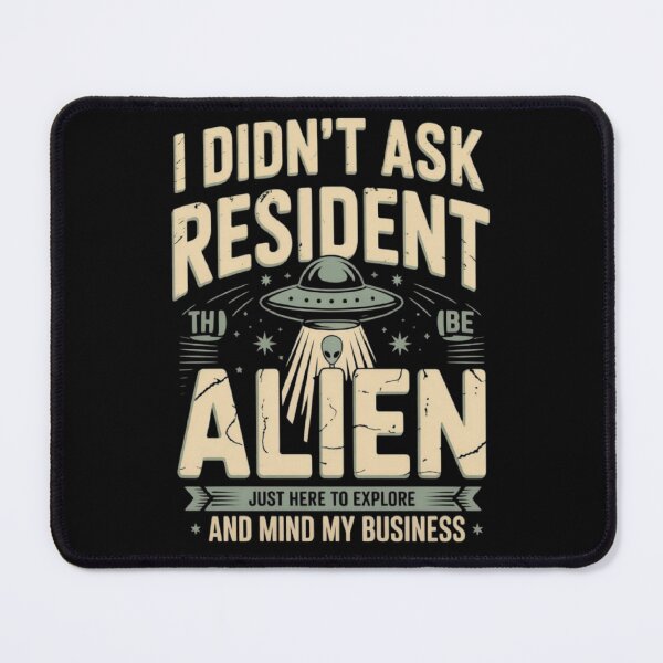 Item preview, RESIDENT ALIEN designed and sold by ALL ART .