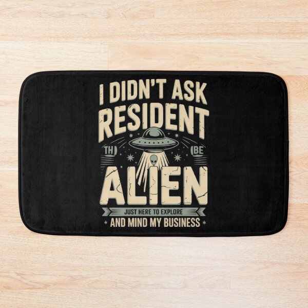 Item preview, RESIDENT ALIEN designed and sold by ALL ART .