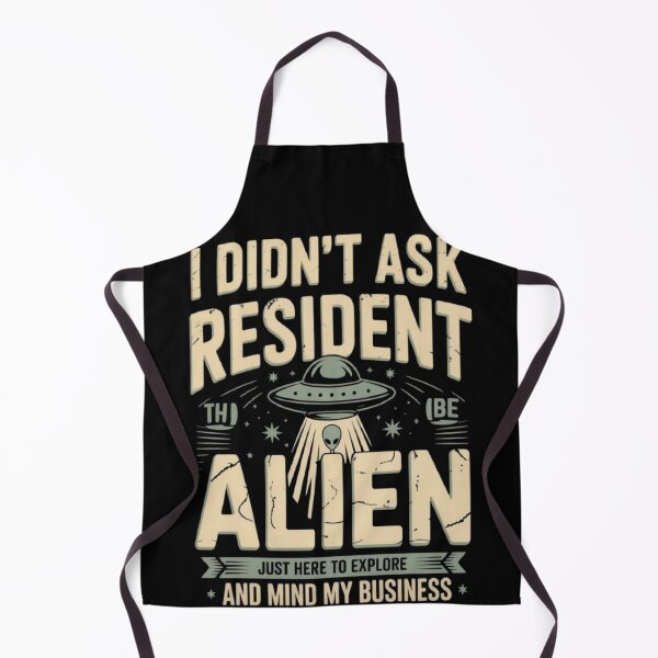 Item preview, RESIDENT ALIEN designed and sold by ALL ART .