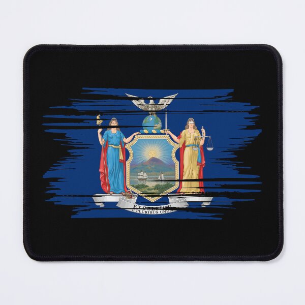 Item preview, Distressed New York State Flag NY designed and sold by shitpostee.