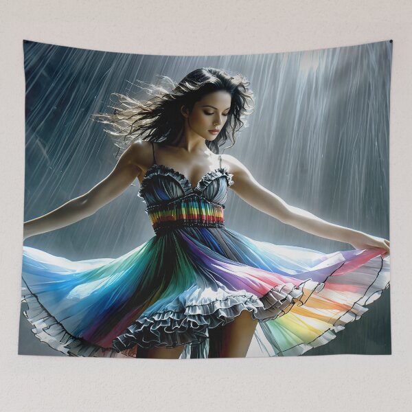Item preview, Grayish rainbow 5 designed and sold by deep-sea-birds.