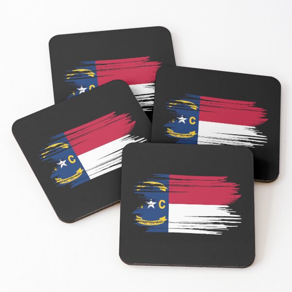 Item preview, istressed North Carolina State Flag NC designed and sold by shitpostee.