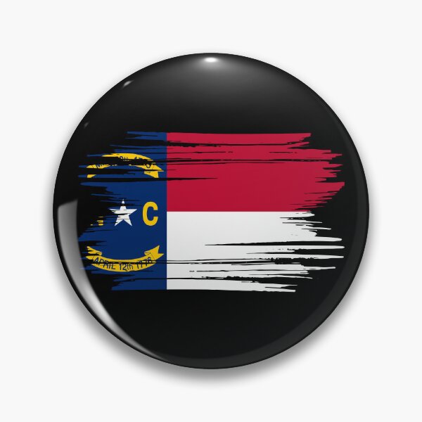 Item preview, istressed North Carolina State Flag NC designed and sold by shitpostee.