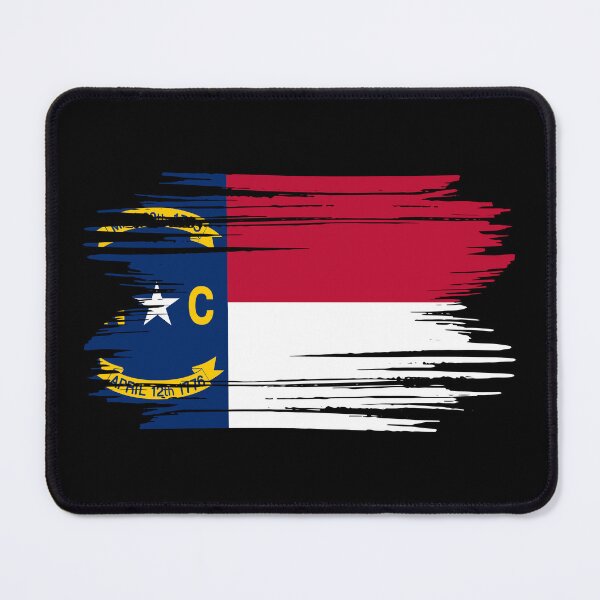Item preview, istressed North Carolina State Flag NC designed and sold by shitpostee.