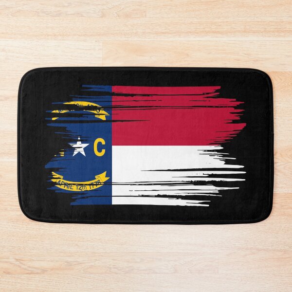Item preview, istressed North Carolina State Flag NC designed and sold by shitpostee.