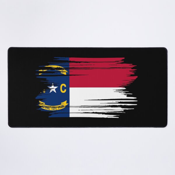 Item preview, istressed North Carolina State Flag NC designed and sold by shitpostee.