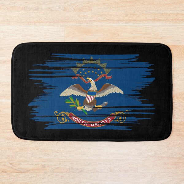 Item preview, Distressed North Dakota State Flag ND designed and sold by shitpostee.